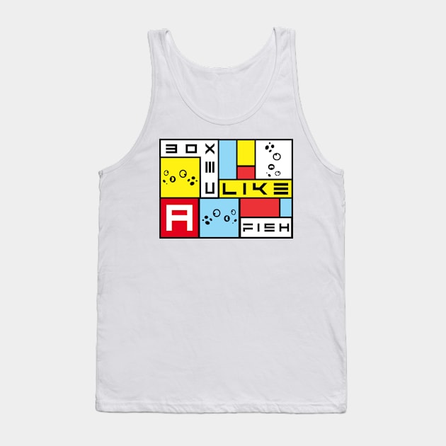 Boxed like a fish, Boxed art 4 Tank Top by 2 souls